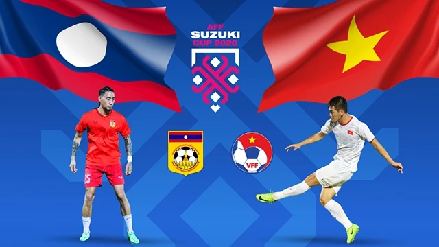2020年“铃木杯”东南亚男足锦标赛： 越南队对阵老挝队