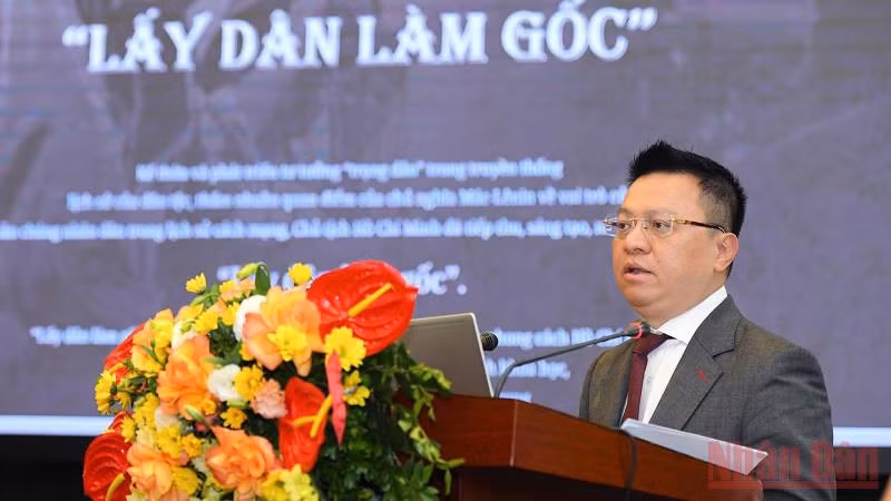 黎国明同志发表讲话。