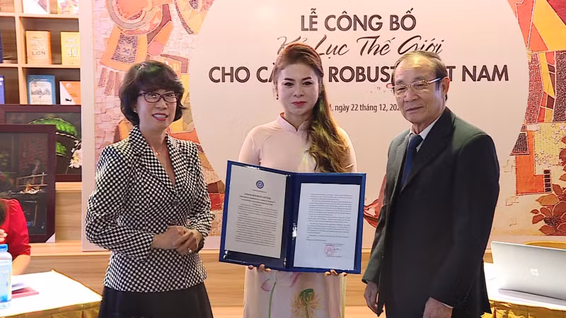 越南罗布斯塔咖啡获得两项世界纪录。