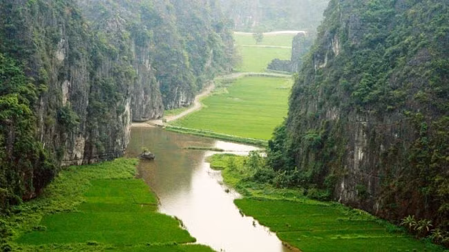 越南宁平省景点。