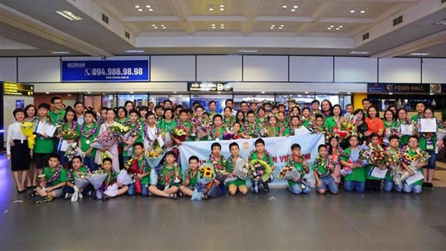 越南代表团。（图片来源：越通社）