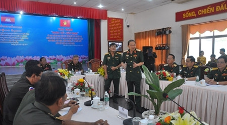 交流会全景。（图片来源：第七军区网站）