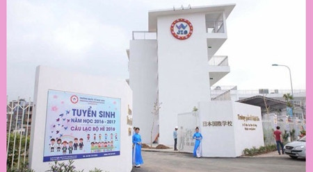 设在越南在河内的日本国际学校正式开业。（图片来源：经济时报）