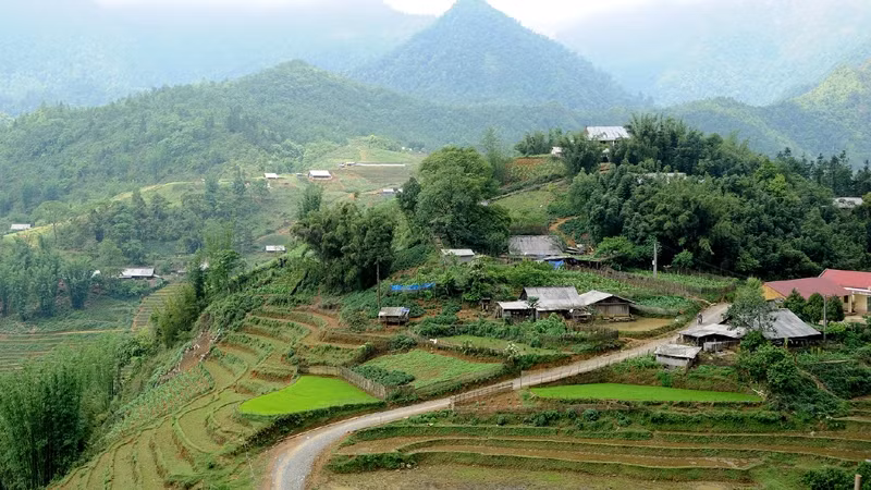吉吉村的雄伟且充满浪漫景观。