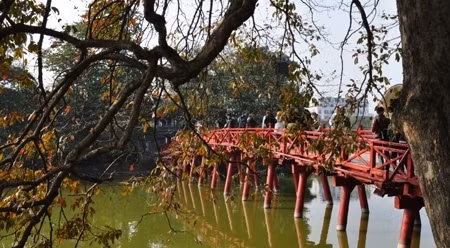 栖旭桥。（图片来源：胡君 摄）