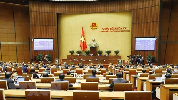 闭幕式场景。（图片来源：越通社）