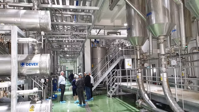 越南冻干咖啡厂正式竣工投入运营。（图片来源：经济时报）