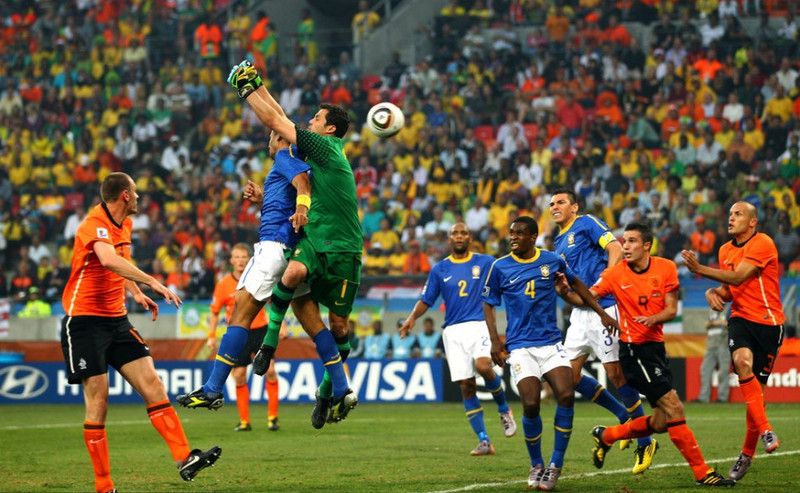 2010年南非世界杯巴荷之战。