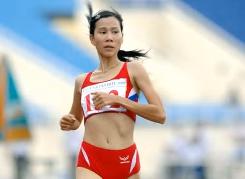 越南选手杜氏草。 (Photo: 图片来源：越南体育报网)