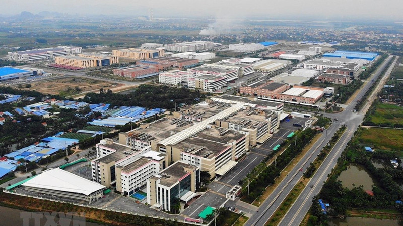 海防市VSIP工业园区。