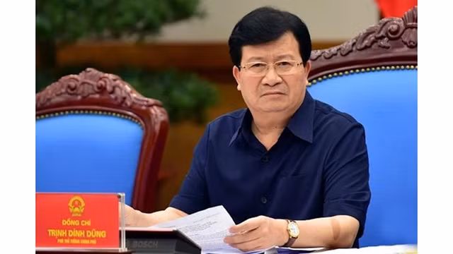 越南政府副总理郑廷勇。