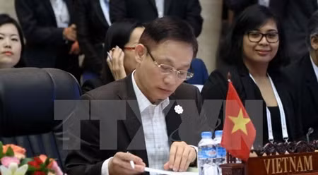越南外交部副部长、东盟高官会越南代表团团长黎淮忠。（图片来源：越通社）