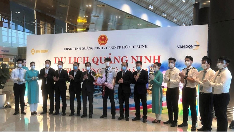 越航胡志明市-广宁省云屯航线正式复航。