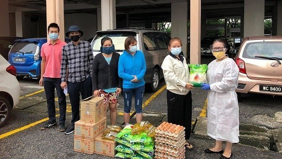 陈氏昌女士开展的慈善活动。