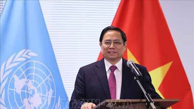 越南政府总理范明正。（图片来源：越通社）