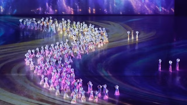 第31届东运会开幕式的一个艺术表演节目。