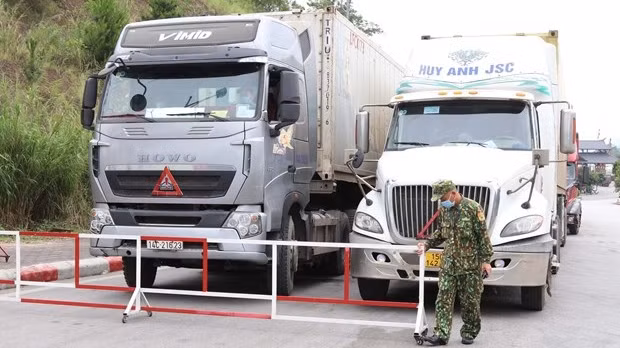 谅山省通过在边境口岸设立“绿区”促进通关。