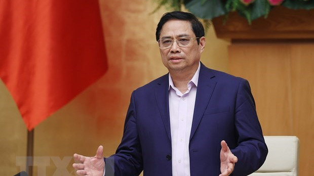 越南政府总理范明正。（图片来源：越通社）