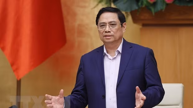越南政府总理范明正。（图片来源：越通社）