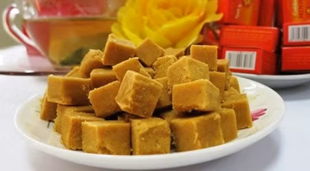 附图：海阳省绿豆糕。