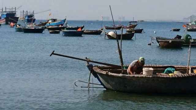 岘港市沿海村庄之一。
