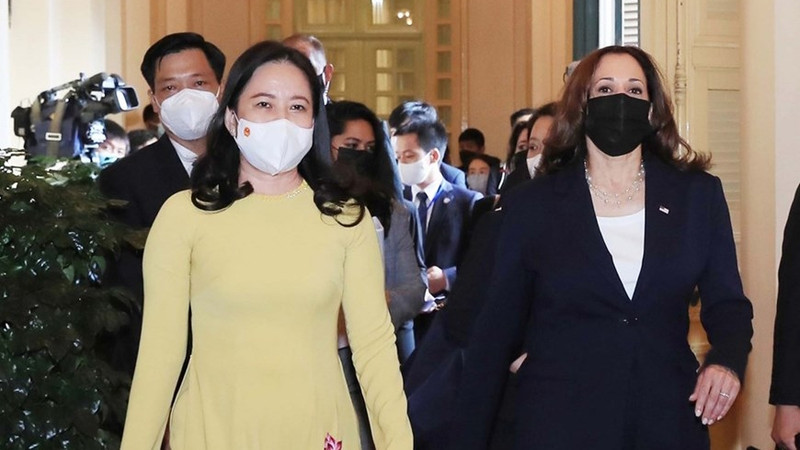 美国副总统卡玛拉•哈里斯从8月24日至26日对越南进行访问。