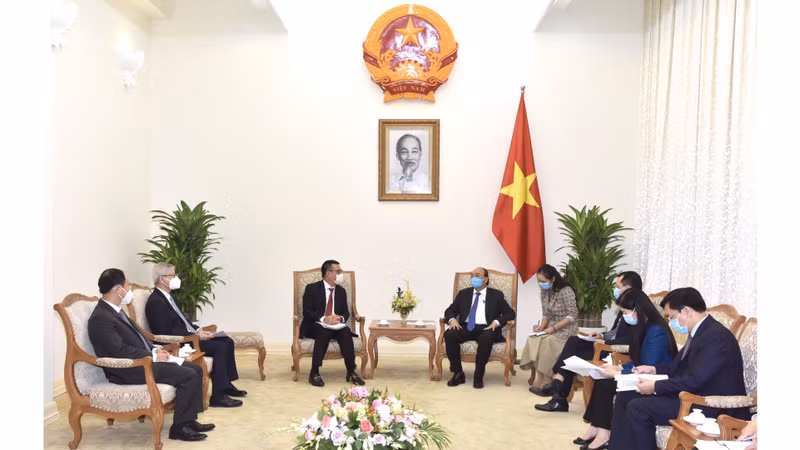 会见全景。（陈海 摄）