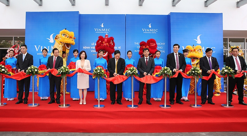 下龙Vinmec国际多科医院落成典礼。