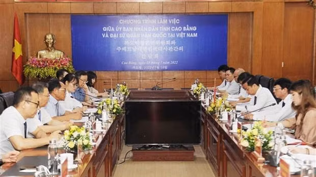 会议场景。（图片来源：越通社）