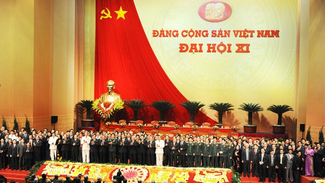 党的第十一次全国代表大会。（德英 摄）