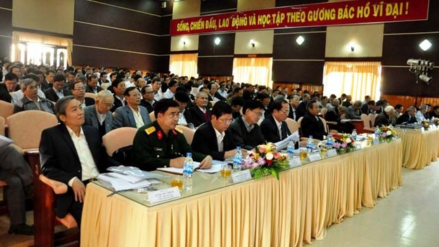 广义省学习贯彻越共十一届八中全会决议、结论。（图片来源：广义报网）
