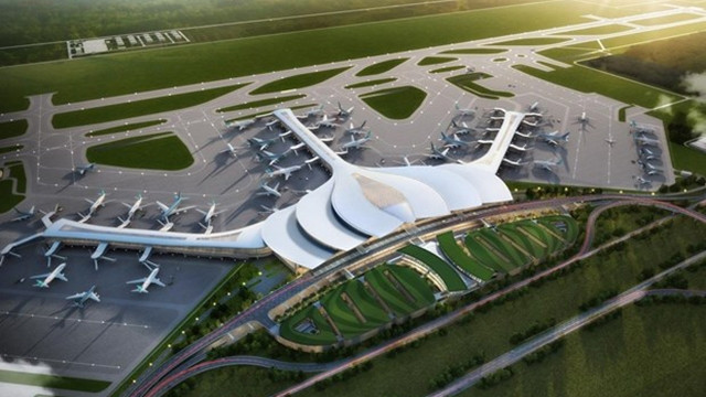 龙城机场效果图。