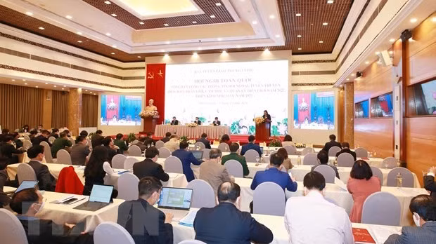 会议全景。（图片来源：越通社）