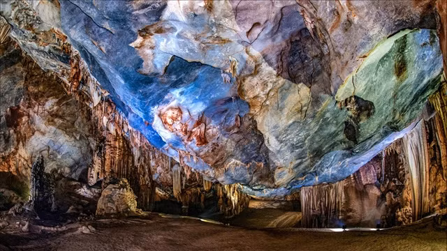 广平省天堂洞。