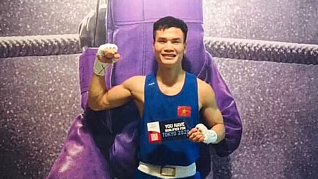 越南选手阮文当。