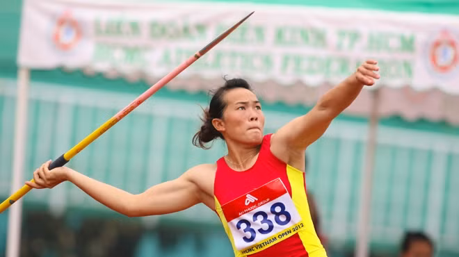 越南选手裴氏春。 (Photo: 图片体育与文化报网)
