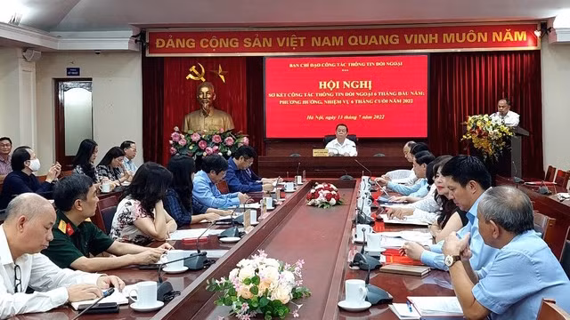 会议场景。（图片来源：越通社）