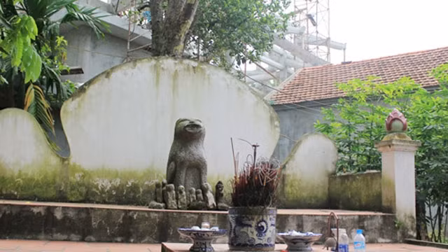 祭祀石狗的习俗。