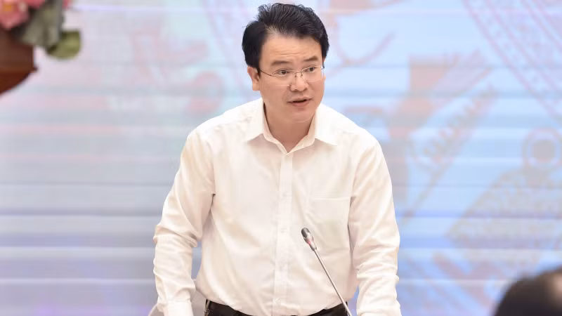 计划与投资部副部长陈国方发表讲话。（图片来源：信息报）