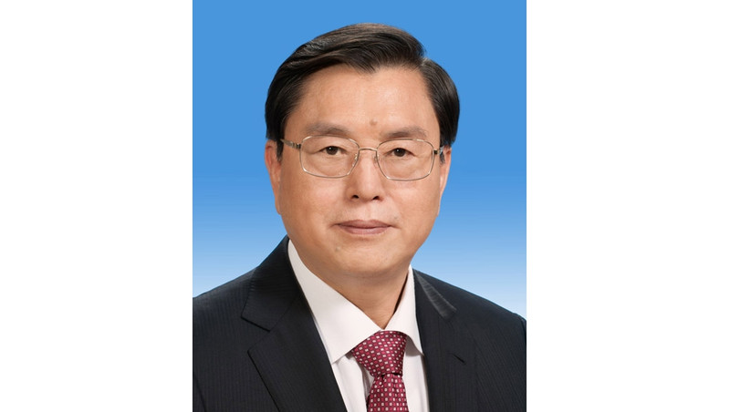 中国全国人大常委会委员长张德江。