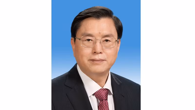 中国全国人大常委会委员长张德江。