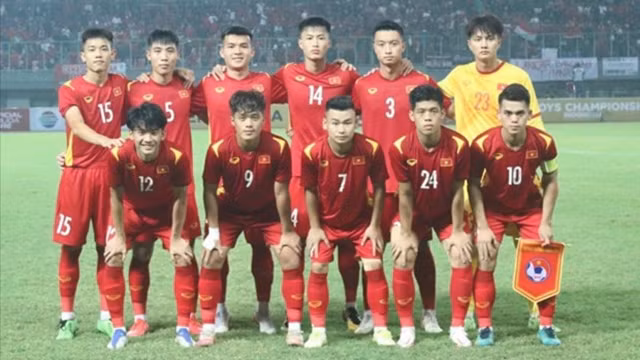越南U19球队。