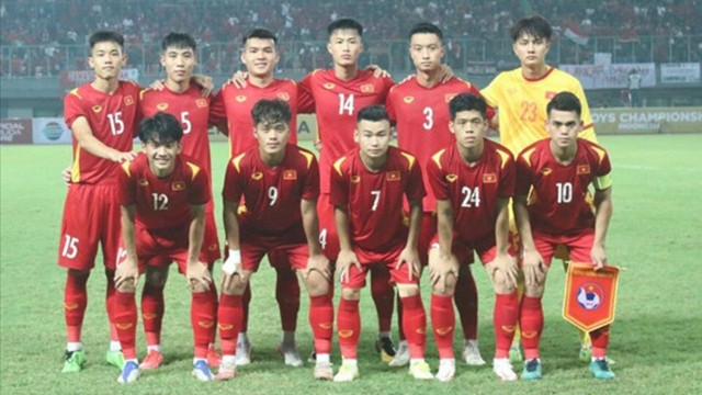 越南U19球队。