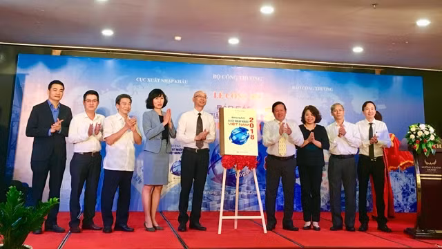 越南工贸部对外公布2018年《越南进出口报告》。（图片来源：工贸部）