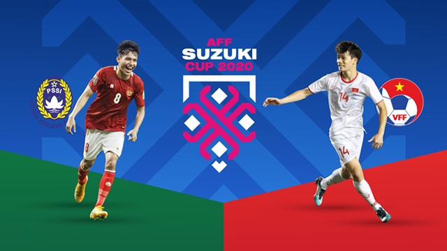 2020年“铃木杯”东南亚男足锦标赛： 越南队对阵印度尼西亚队