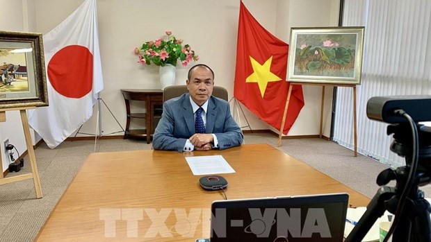 越南驻大阪总领事阮红河。（图片来源：越通社）