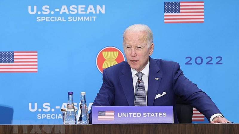 美国总统乔·拜登出席东盟-美国特别峰会。（图片来源：越通社）