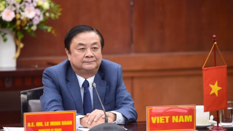 越南农业与农村发展部部长黎明欢。