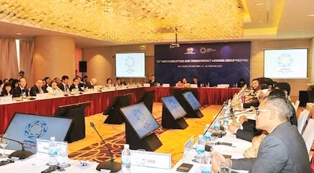 反腐败工作组的会议全景。（图片来源：CPV）