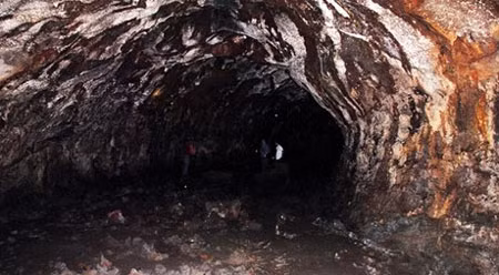 越南新发现的火山洞穴。（图片来源：VGP）